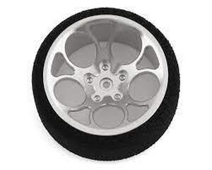 DX5 5 Hole Ultrawide Steering Wheel (Silver)