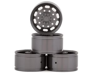 32M01 20mm Aluminum 10 Lug Wheel Set (Black) (4)