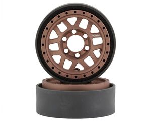 KMC 1.9" XD229 Machete V2 Beadlock Crawler Wheels (Bronze) (2)