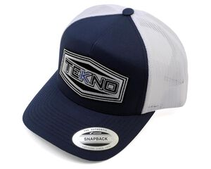 Tekno RC Patch Trucker Hat (round bill, mesh back, adjustable strap)