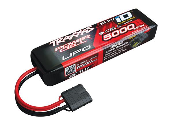 3S "Power Cell" 25C LiPo Battery w/iD Traxxas Connector (11.1V/5000mAh)