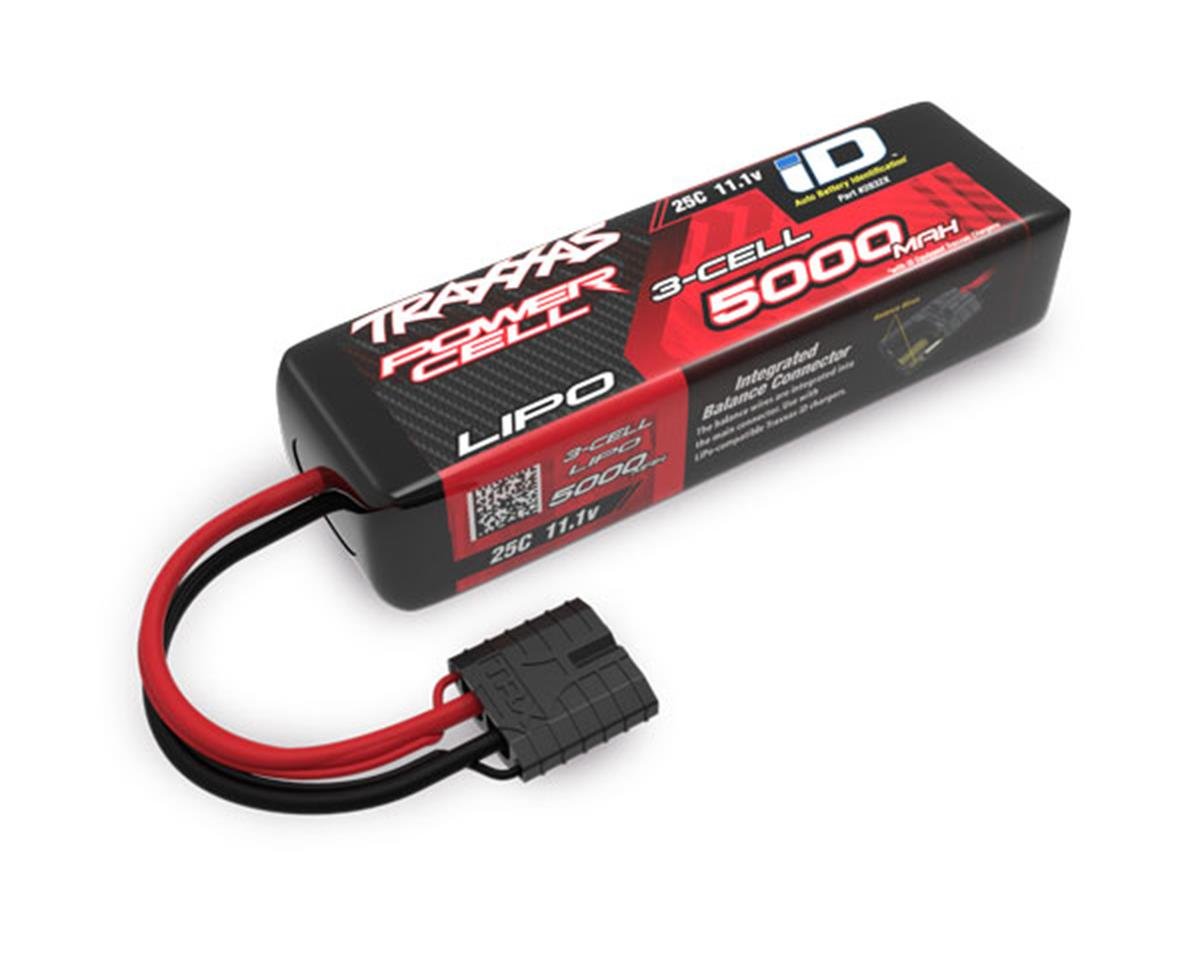3S "Power Cell" 25C LiPo Battery (11.1V/5000mAh) w/iD Connector